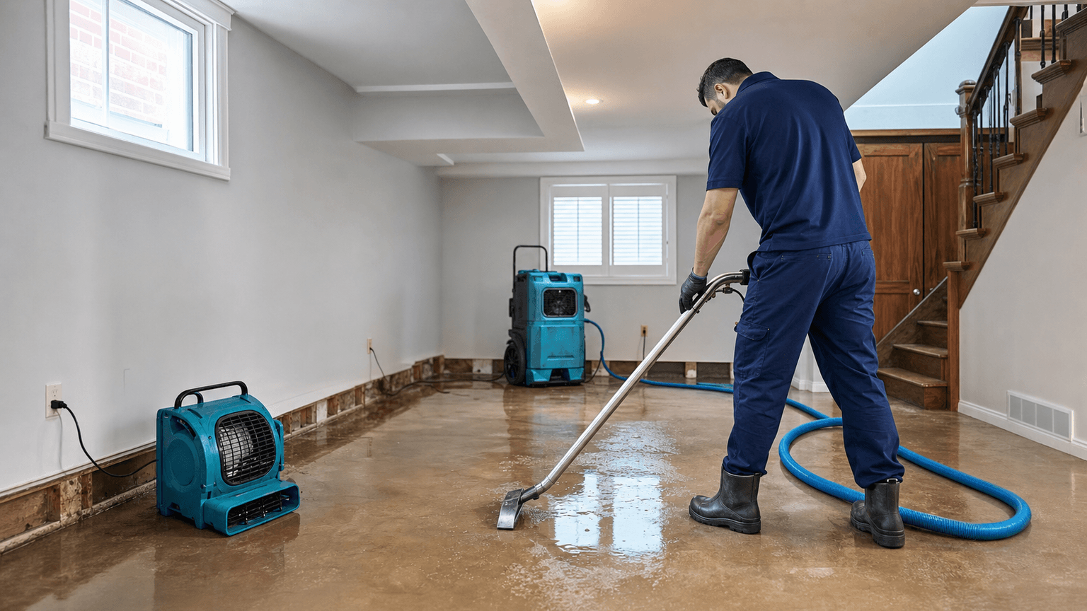 Water damage restoration